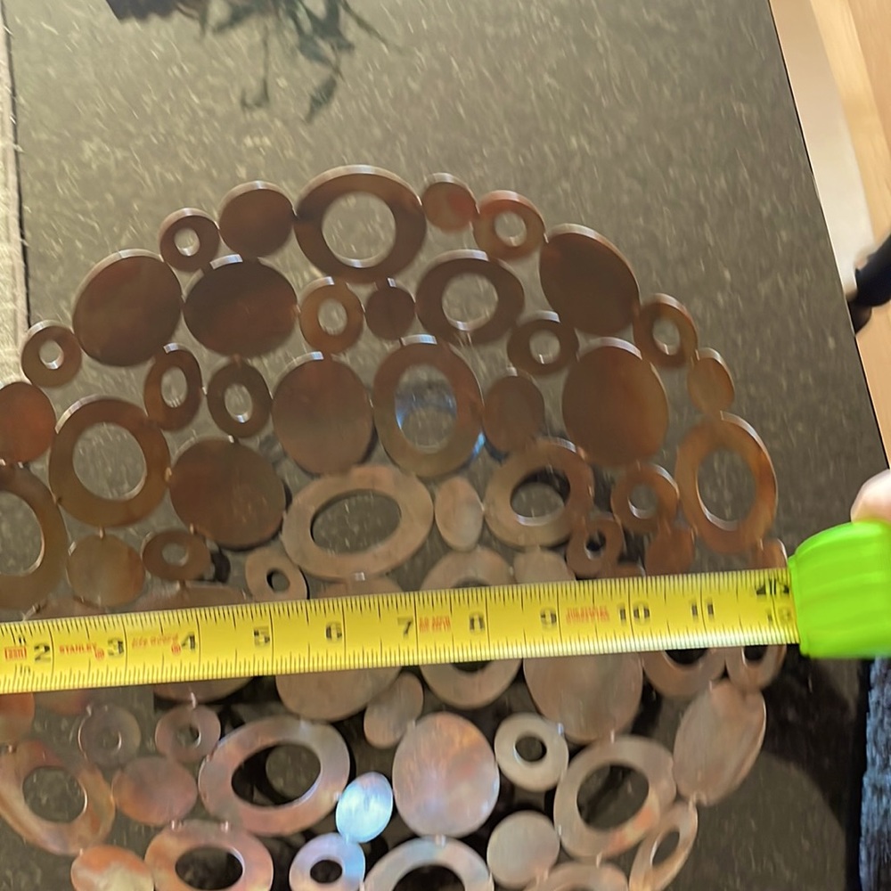 Copper tone elegant bowl